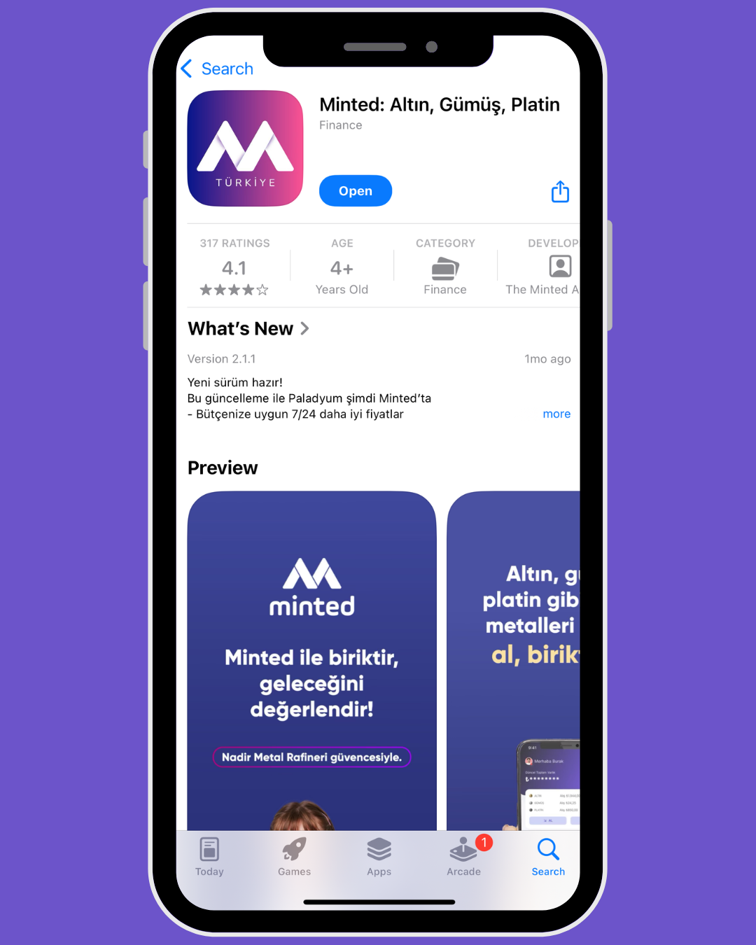 Uygulama İndirme Ekranı